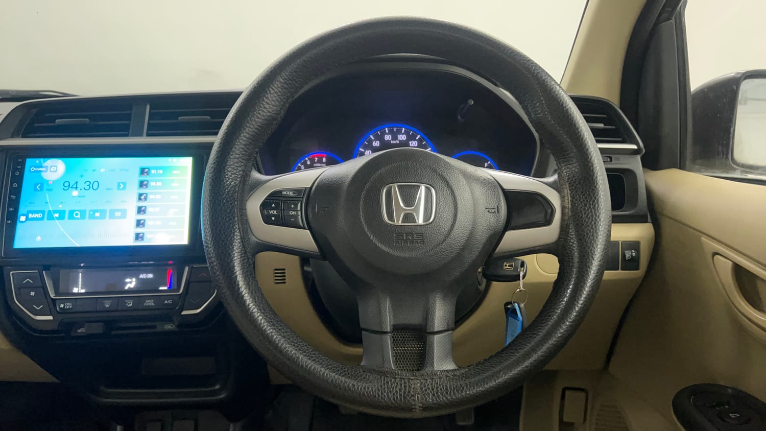 Used 2018 Honda Amaze 1.2 S i-VTEC Opt Petrol Manual interior STEERING VIEW