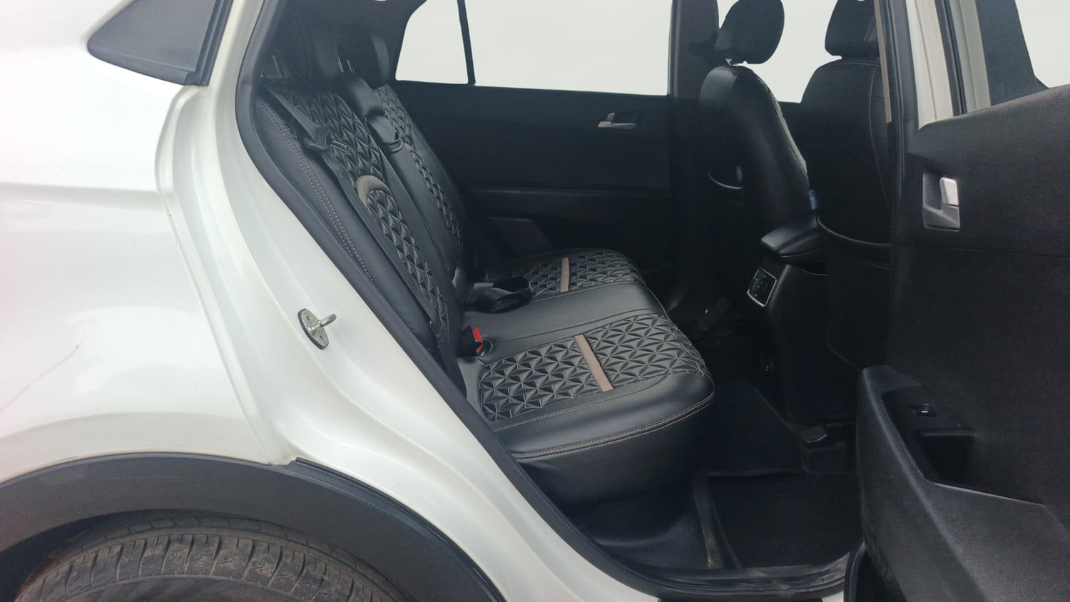 Used 2019 Hyundai Creta SX 1.6 AT CRDi Diesel Automatic interior RIGHT SIDE REAR DOOR CABIN VIEW