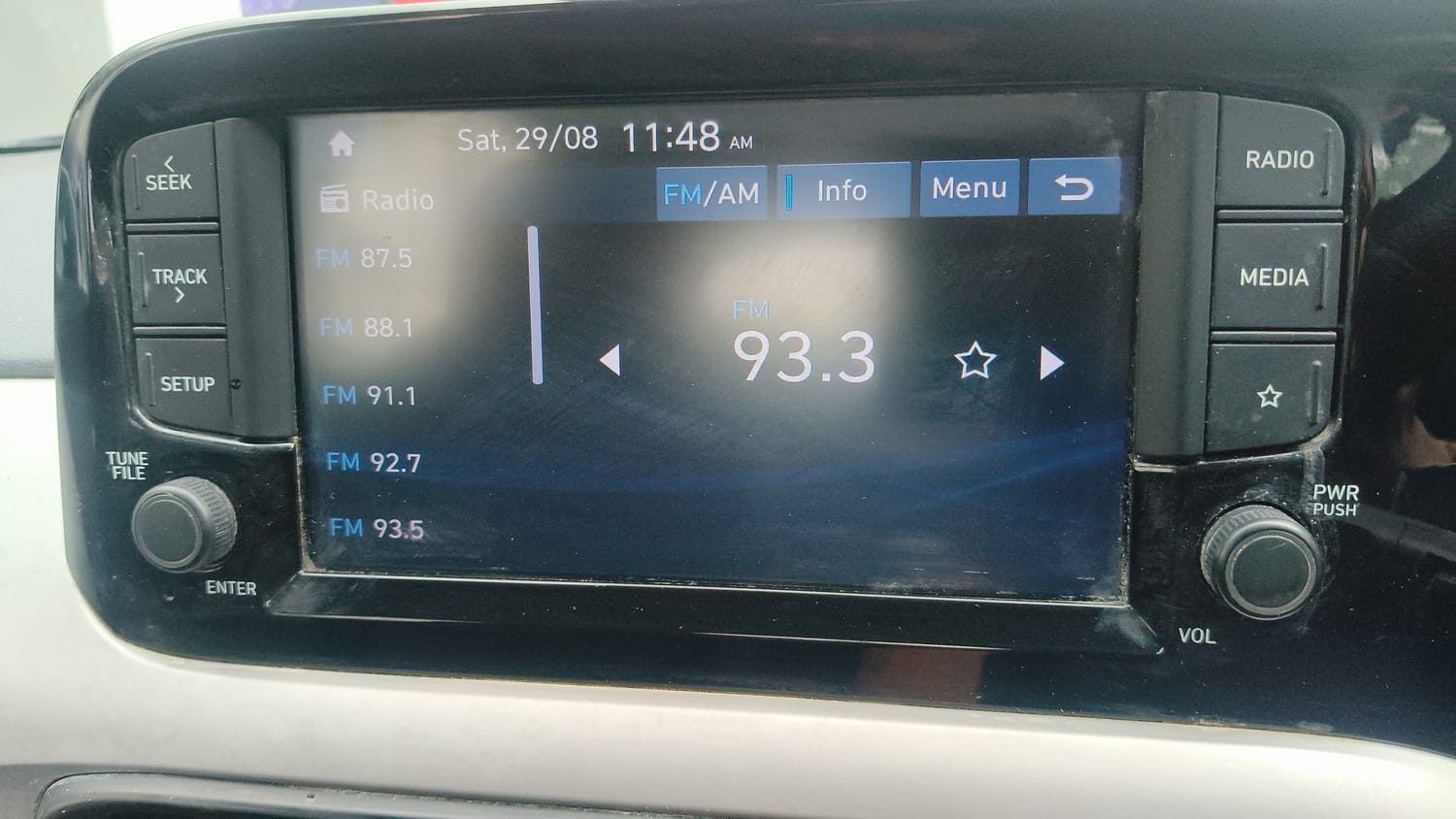Used 2024 Hyundai Exter SX 1.2 MT Petrol Manual top_features Integrated (in-dash) music system