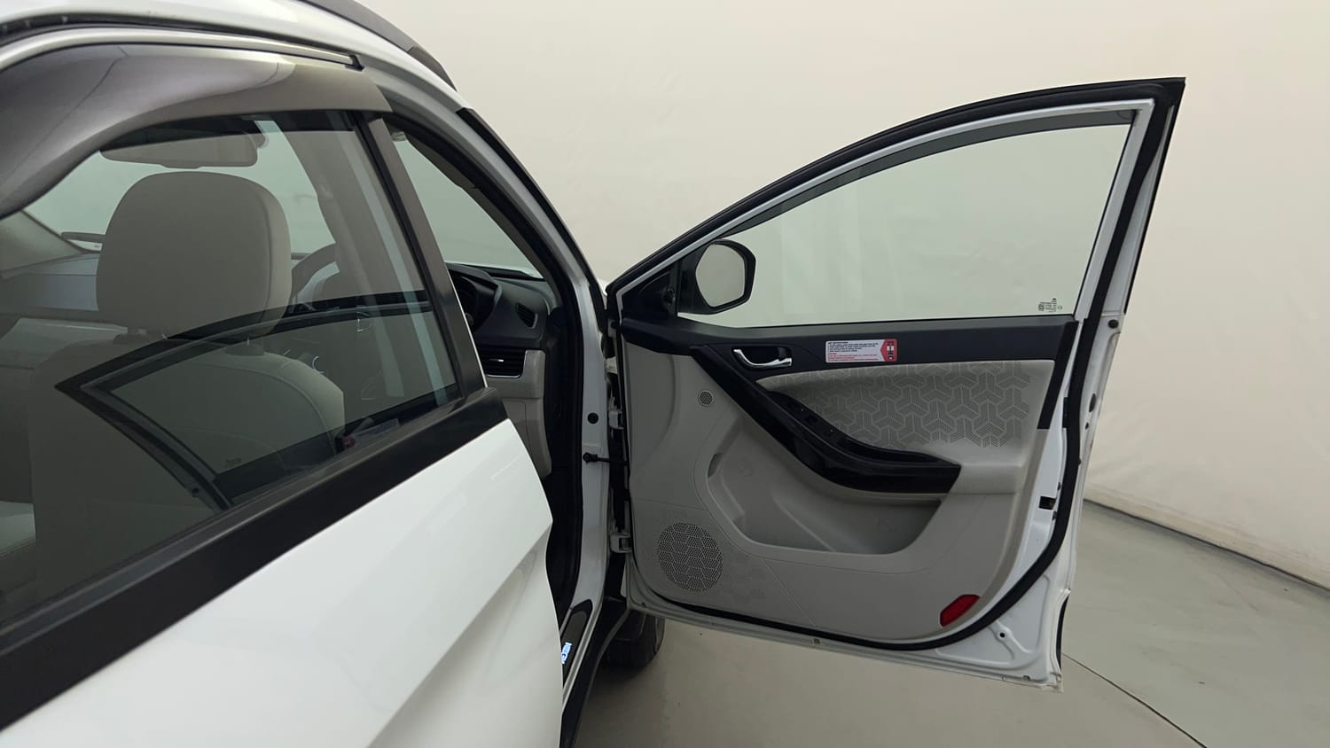 Used 2022 Tata Nexon XZA Plus (Premium) Petrol Automatic interior RIGHT FRONT DOOR OPEN VIEW