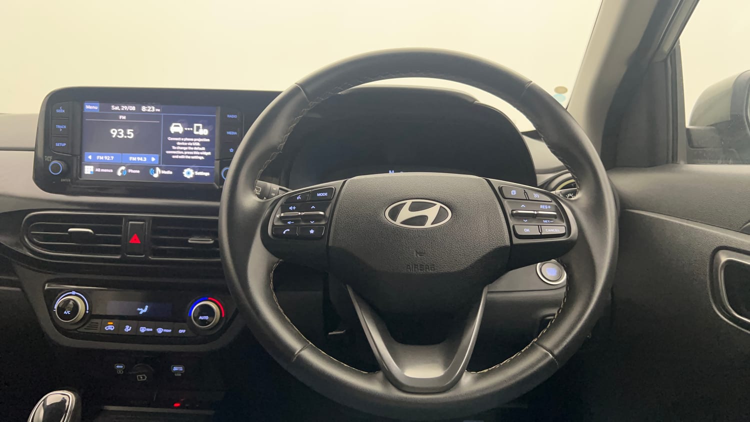 Used 2024 Hyundai Exter SX (O) Connect 1.2 AMT Petrol Automatic interior STEERING VIEW