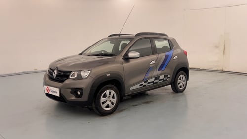 Used 2018 Renault Kwid 1.0 RXT AMT Opt Petrol Automatic exterior LEFT FRONT CORNER VIEW