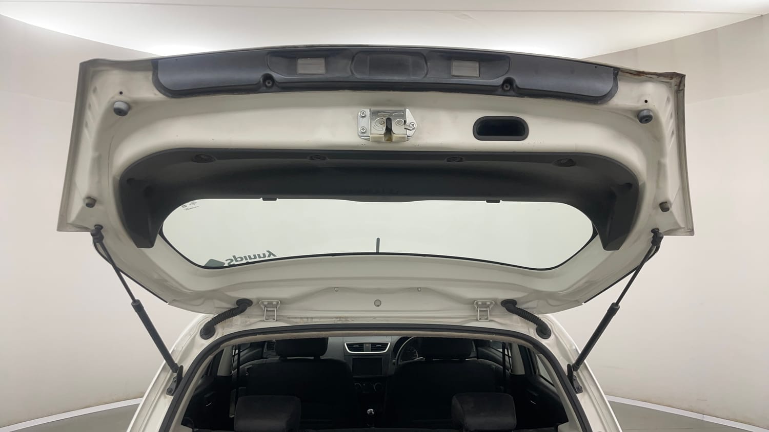 Used 2013 Maruti Suzuki Swift VXi Petrol Manual interior DICKY DOOR OPEN VIEW