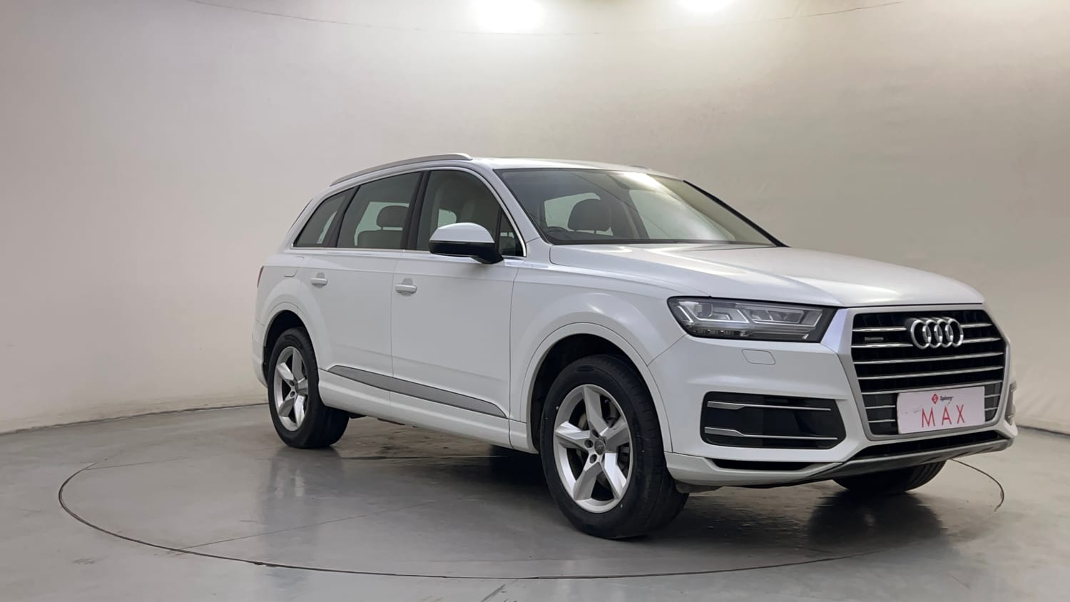 Used 2018 Audi Q7 45 TFSI Premium Plus Petrol Automatic exterior RIGHT FRONT CORNER VIEW