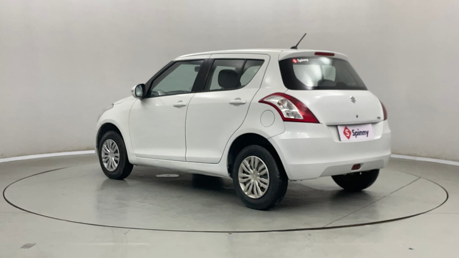 Used 2013 Maruti Suzuki Swift VXi Petrol Manual exterior LEFT REAR CORNER VIEW
