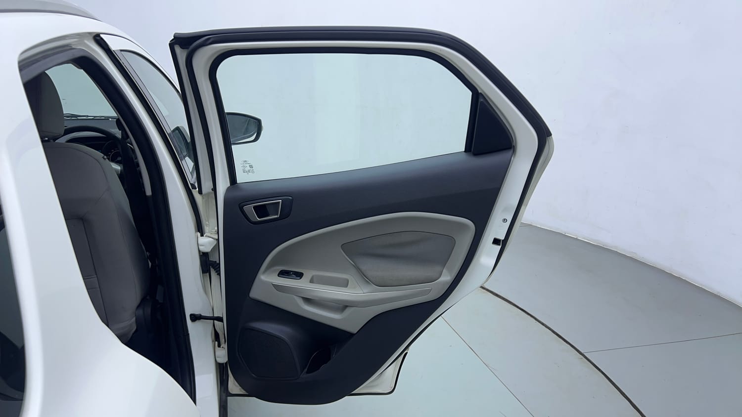 Used 2016 Ford EcoSport Titanium 1.5L Ti-VCT AT Petrol Automatic interior RIGHT REAR DOOR OPEN VIEW
