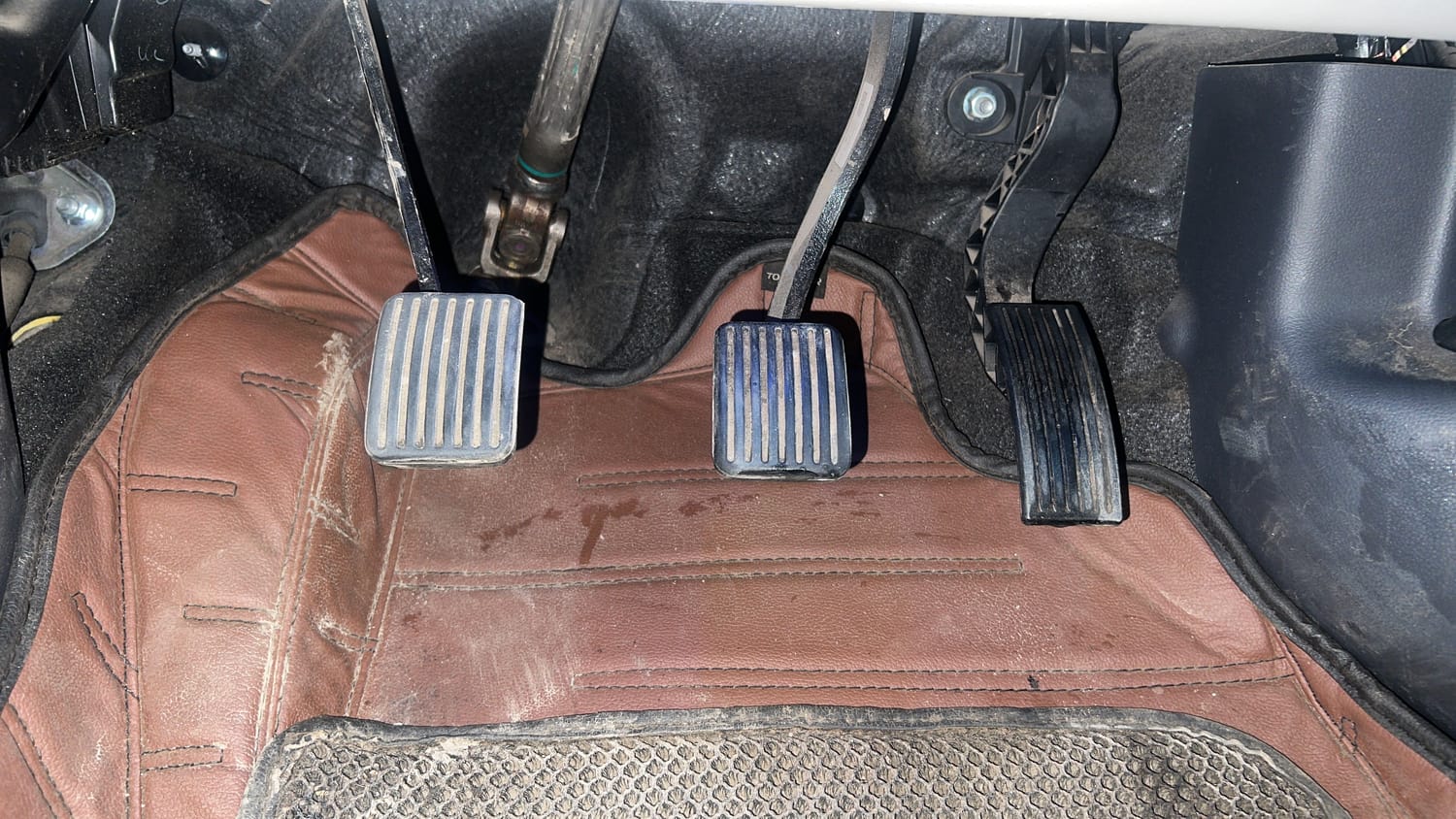 Used 2024 Hyundai Aura SX 1.2 CNG Cng Manual interior PEDALS VIEW