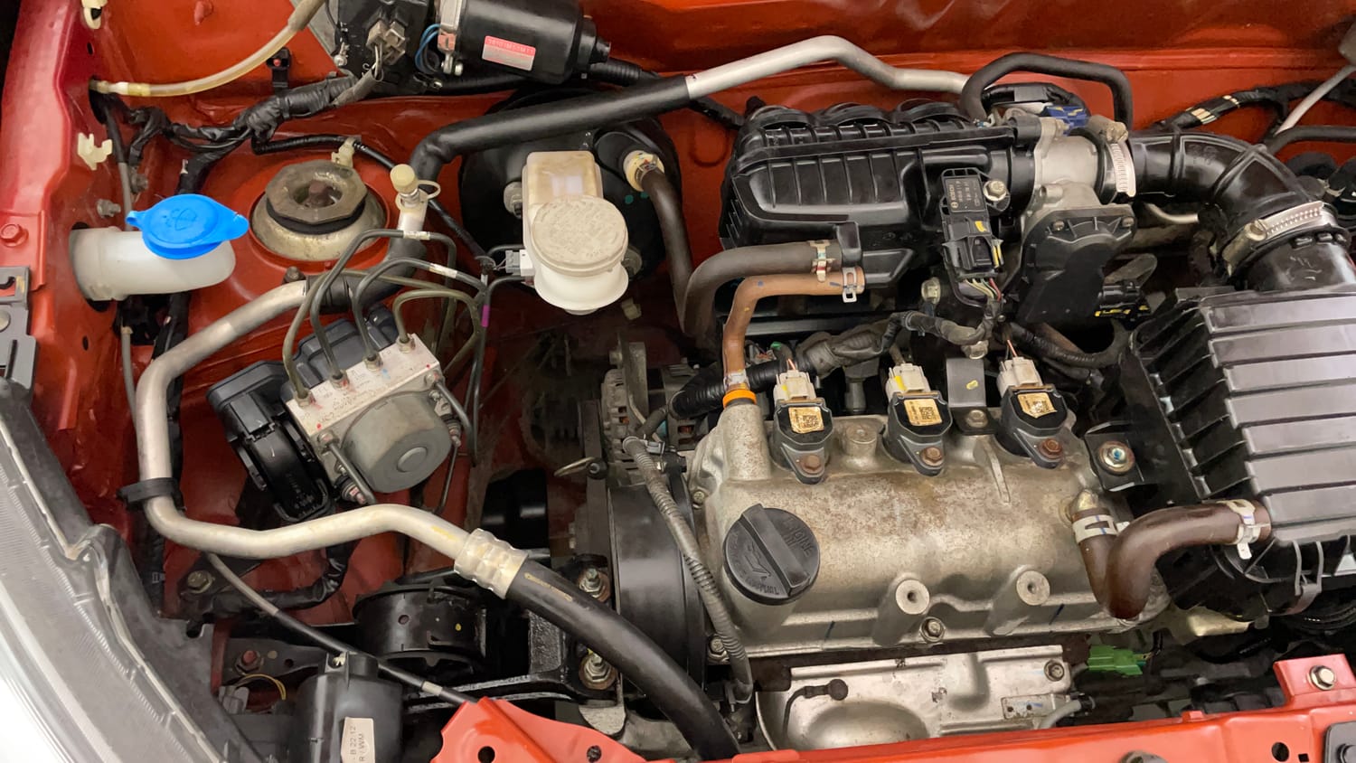 Used 2019 Maruti Suzuki Alto 800 VXi Petrol Manual engine ENGINE RIGHT SIDE VIEW