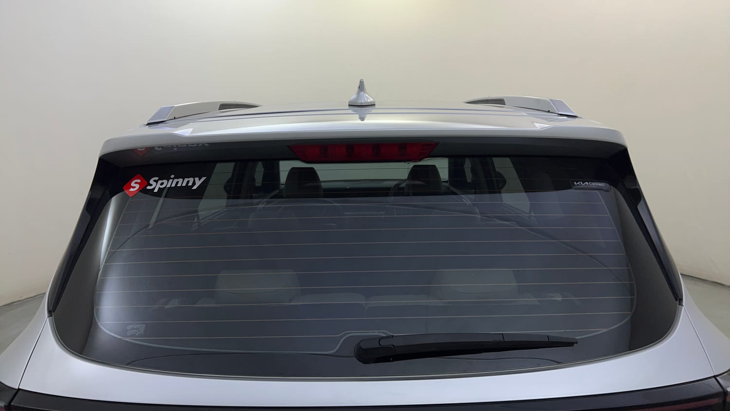 Used 2025 Kia Carens Clavis HTX Plus 1.5 Turbo Petrol 7STR MT Petrol Manual exterior BACK WINDSHIELD VIEW