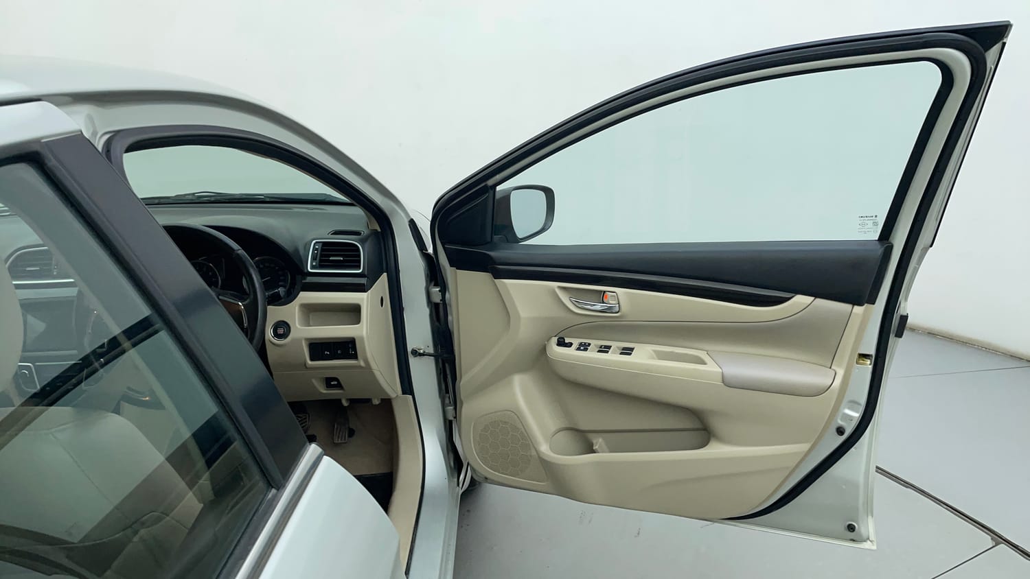 Used 2017 Maruti Suzuki Ciaz Alpha 1.4 AT Petrol Automatic interior RIGHT FRONT DOOR OPEN VIEW