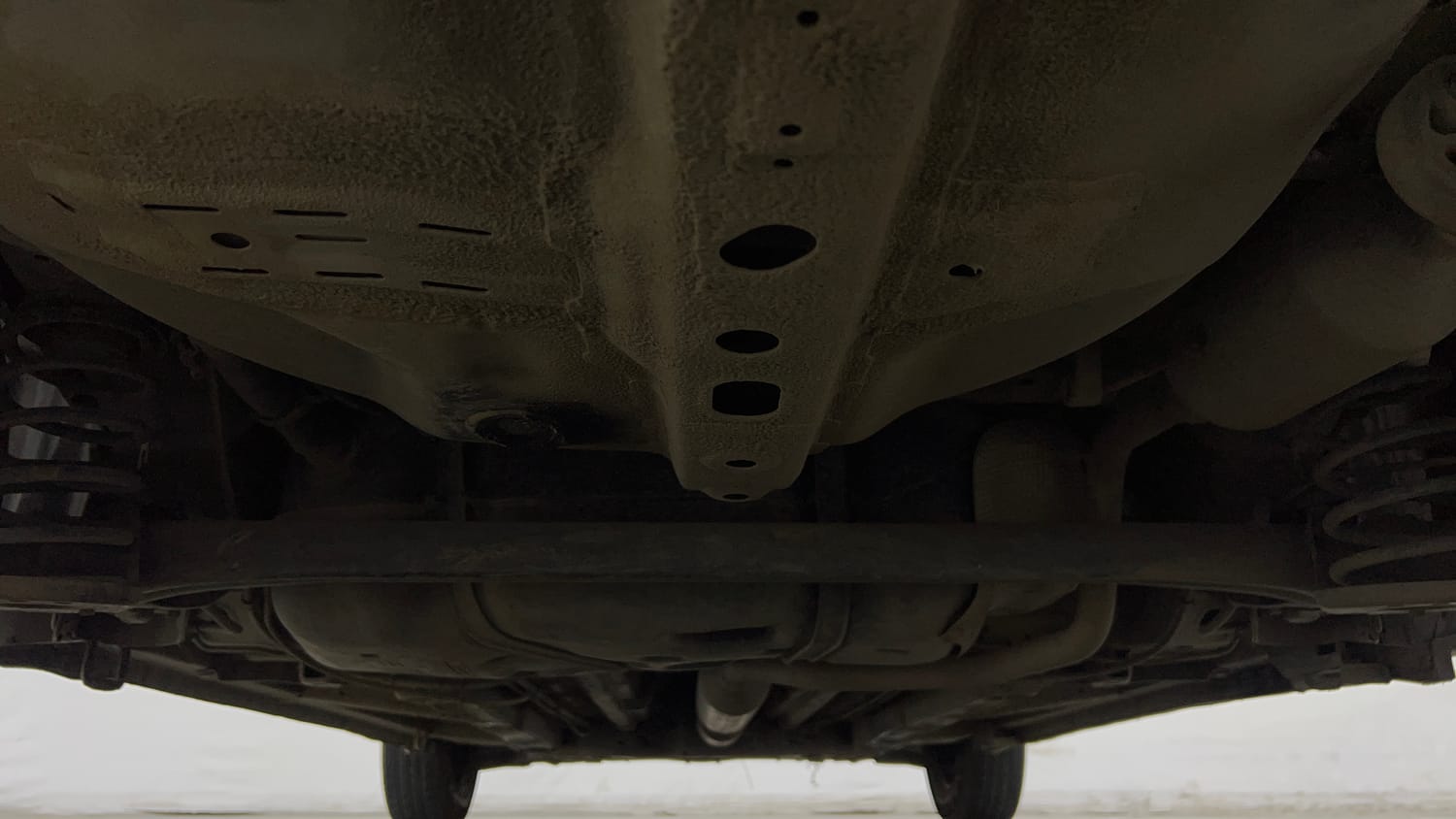Used 2016 Maruti Suzuki Swift Dzire VXI Petrol + CNG (Outside Fitted) Cng Manual extra REAR UNDERBODY VIEW (TAKEN FROM REAR)