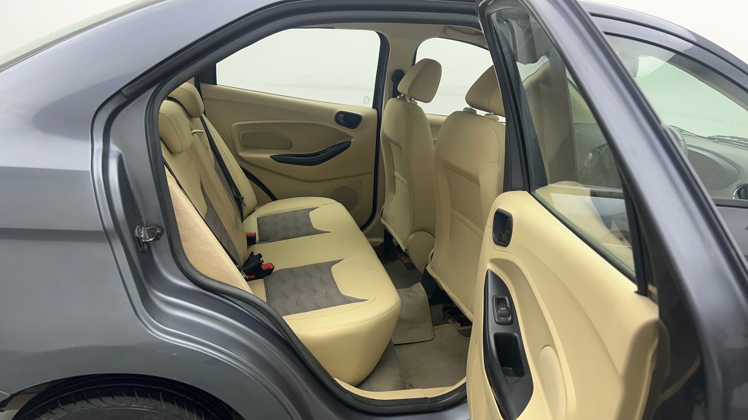 Used 2018 Ford Figo Aspire Titanium 1.2 Ti-VCT Petrol Manual interior RIGHT SIDE REAR DOOR CABIN VIEW