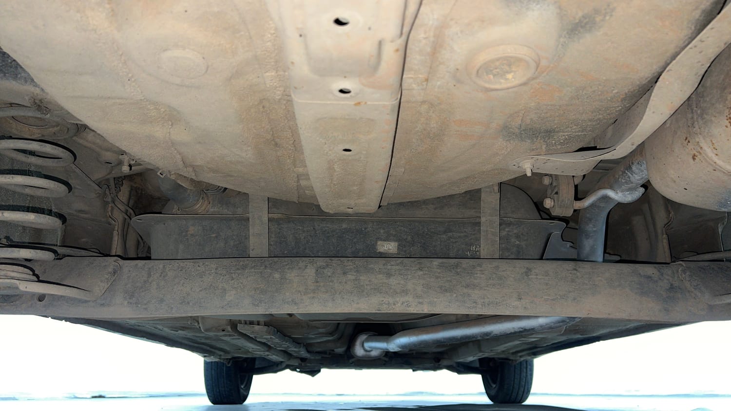Used 2014 null Petrol Manual extra REAR UNDERBODY VIEW (TAKEN FROM REAR)