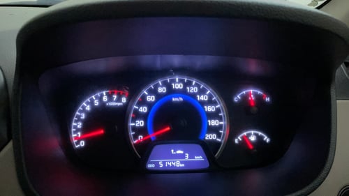 Used 2014 Hyundai Grand i10 Asta 1.2 Kappa VTVT Petrol Manual interior CLUSTERMETER VIEW