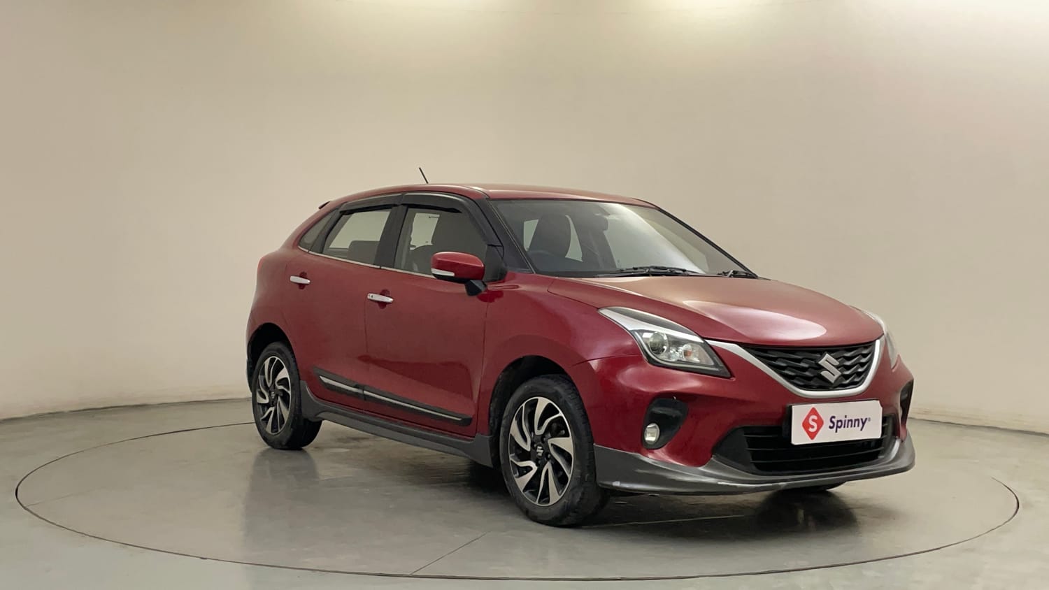 Used 2019 Maruti Suzuki Baleno Zeta Petrol Manual exterior RIGHT FRONT CORNER VIEW