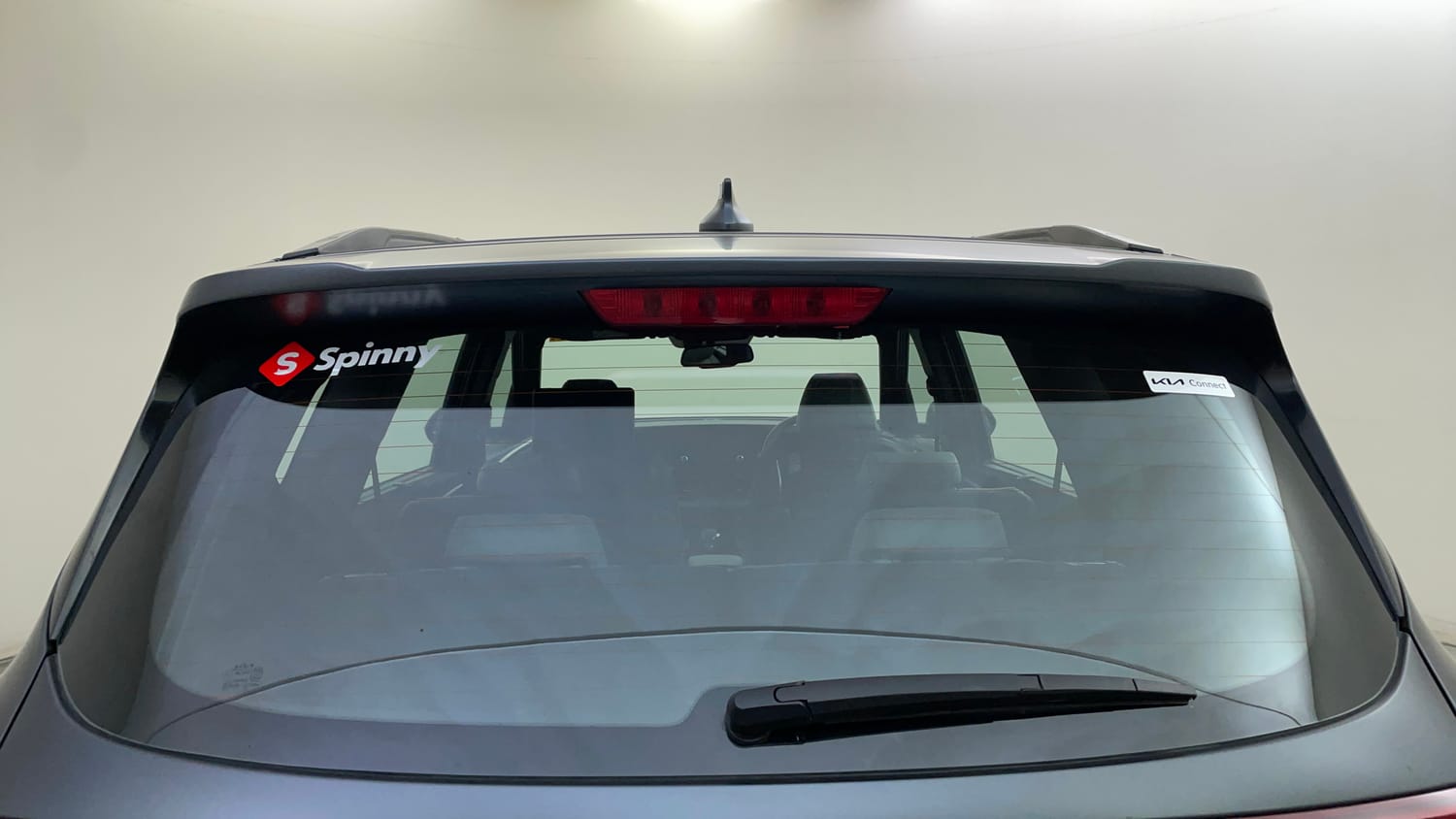 Used 2024 Kia Carens X Line 1.5 Diesel AT 6 STR Diesel Automatic exterior BACK WINDSHIELD VIEW