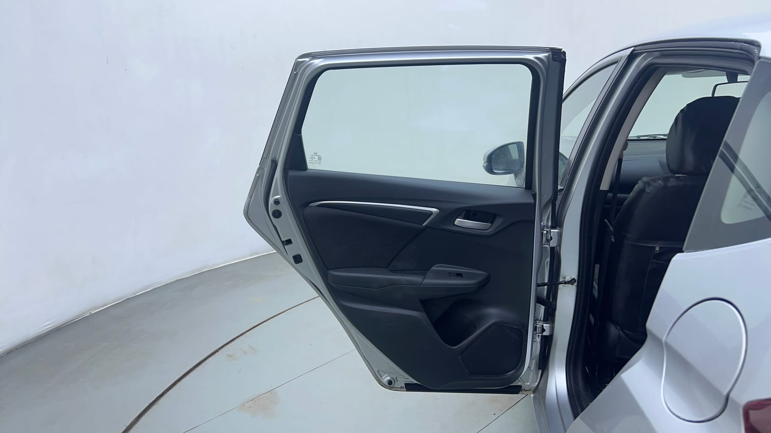 Used 2015 Honda Jazz VX Petrol Petrol Manual interior LEFT REAR DOOR OPEN VIEW