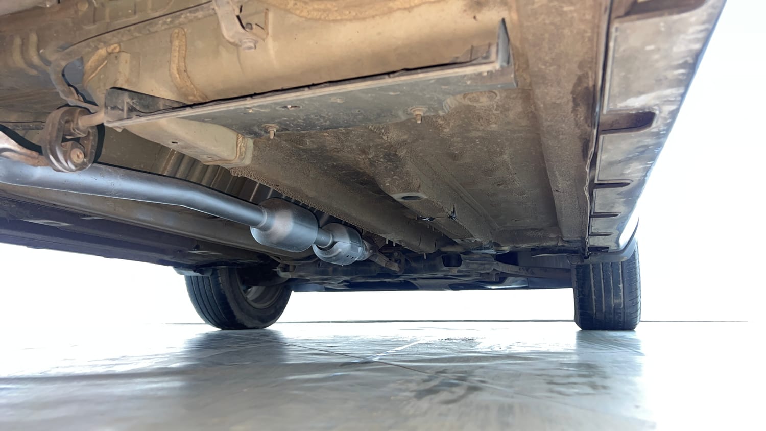 Used 2020 Kia Seltos HTX IVT 1.5 Petrol Automatic extra REAR RIGHT UNDERBODY VIEW