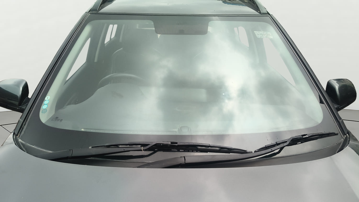 Used 2024 Hyundai Exter SX 1.2 MT Petrol Manual exterior FRONT WINDSHIELD VIEW