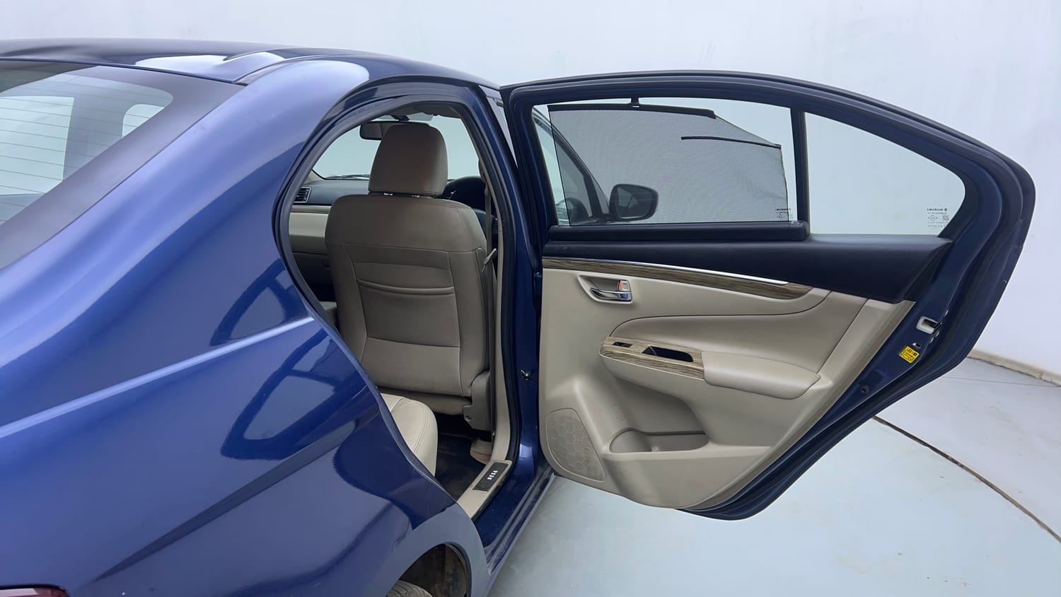 Used 2019 Maruti Suzuki Ciaz Alpha Hybrid 1.5 AT Petrol Automatic interior RIGHT REAR DOOR OPEN VIEW