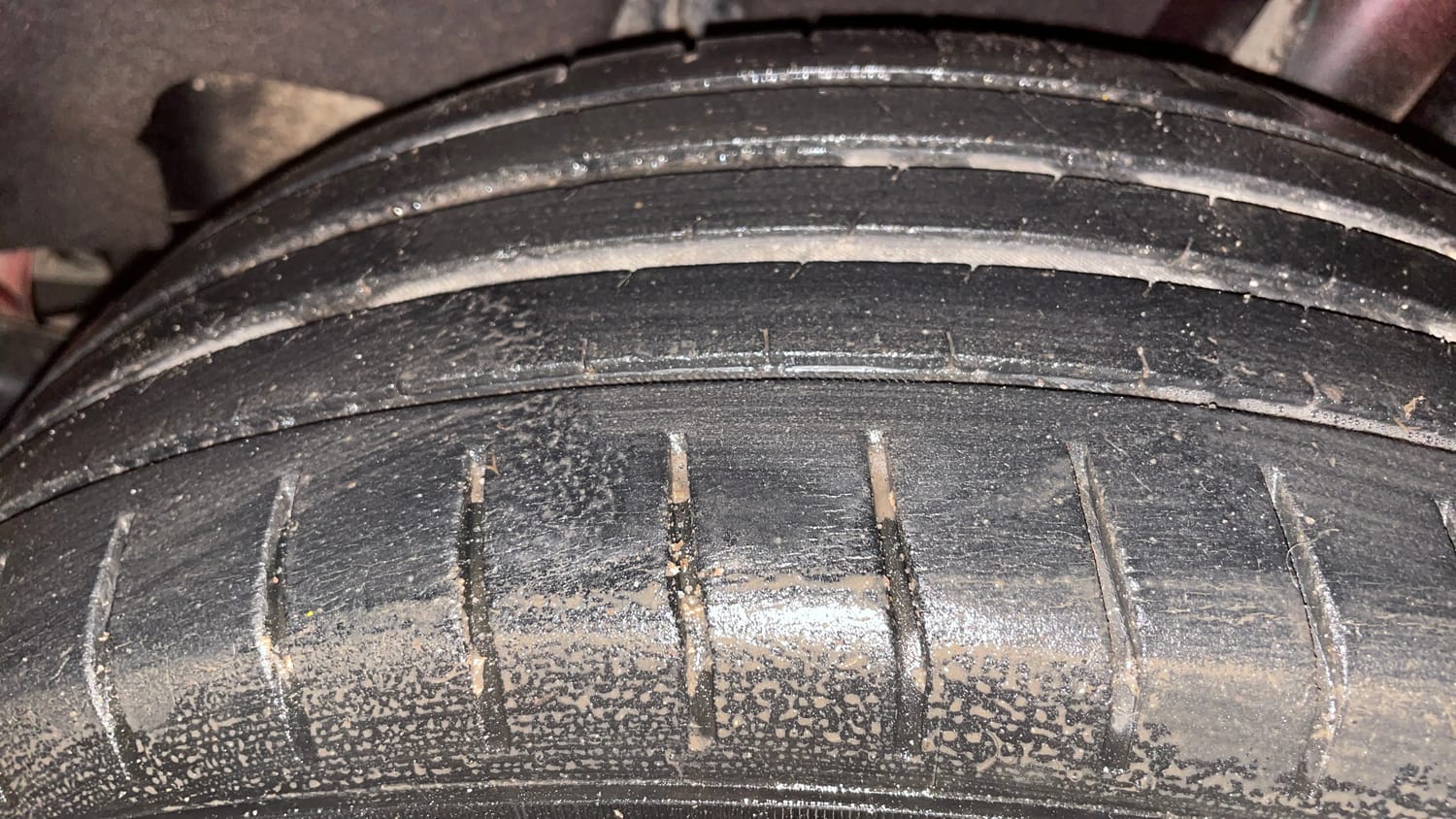 Used 2019 Maruti Suzuki Baleno Zeta Petrol Manual tyres LEFT REAR TYRE TREAD VIEW