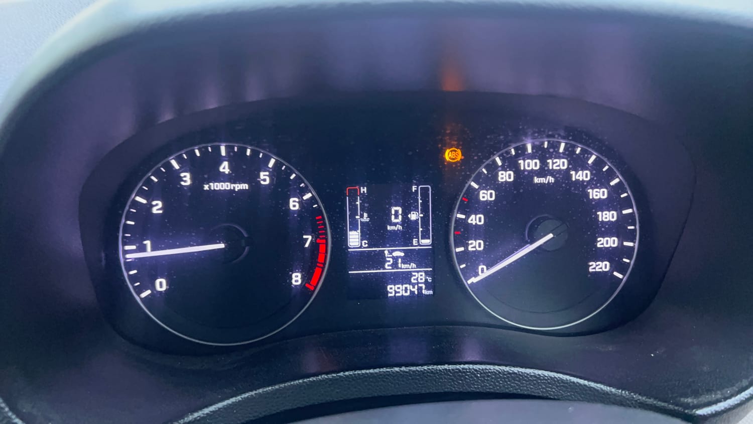 Used 2019 Hyundai Creta EX 1.6 Petrol Petrol Manual interior CLUSTERMETER VIEW