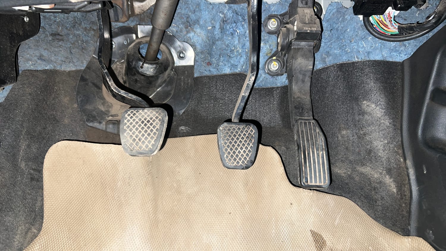 Used 2015 Honda Jazz VX Petrol Petrol Manual interior PEDALS VIEW