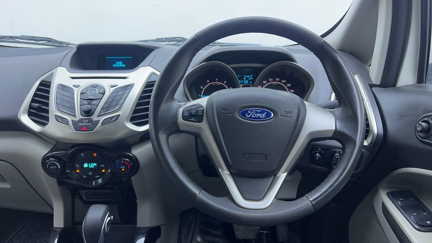 Used 2016 Ford EcoSport Titanium 1.5L Ti-VCT AT Petrol Automatic interior STEERING VIEW