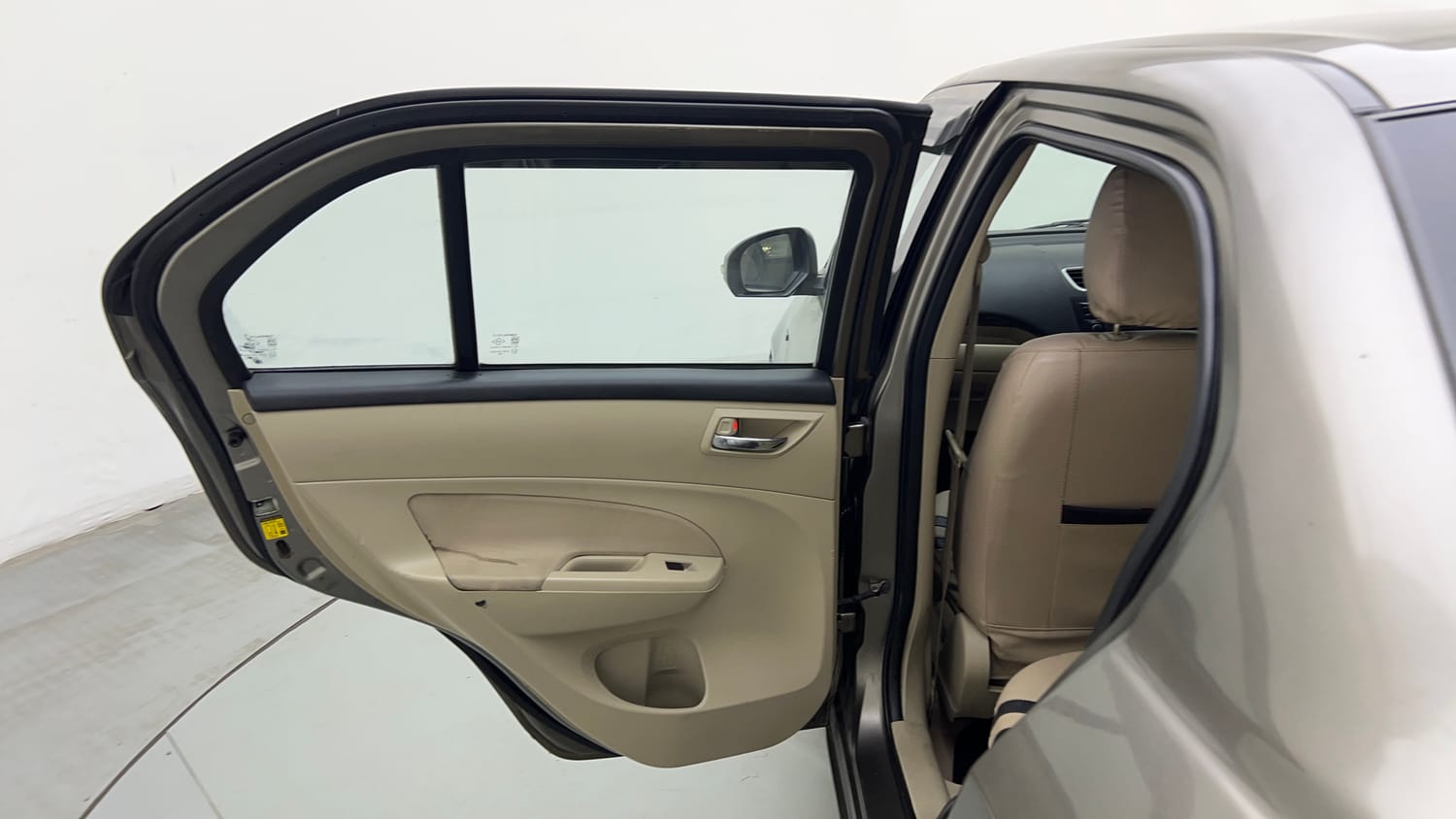 Used 2016 Maruti Suzuki Swift Dzire VXI Petrol + CNG (Outside Fitted) Cng Manual interior LEFT REAR DOOR OPEN VIEW