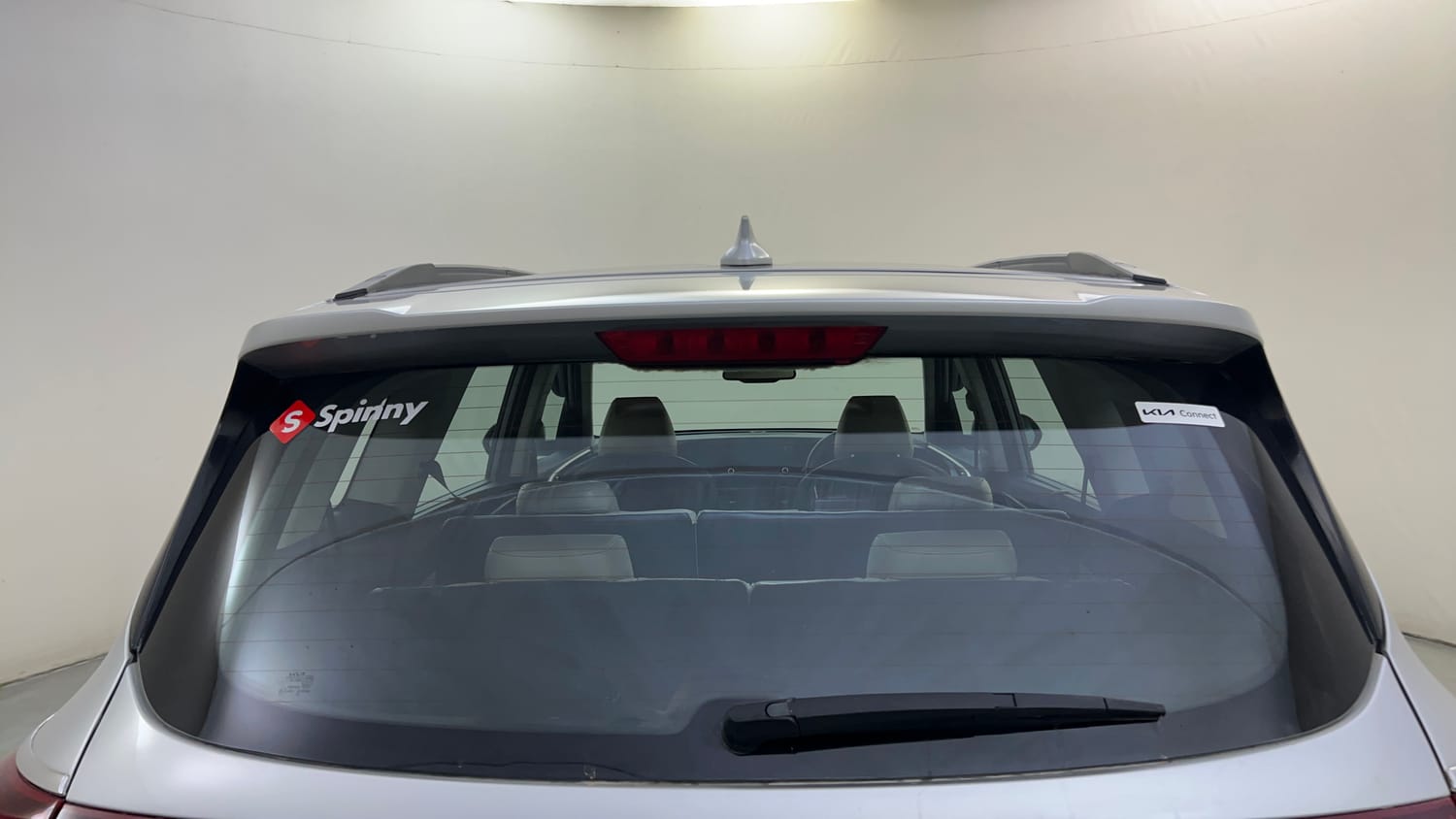 Used 2024 Kia Carens Luxury Plus 1.5 Turbo Petrol DCT 7 STR Petrol Automatic exterior BACK WINDSHIELD VIEW