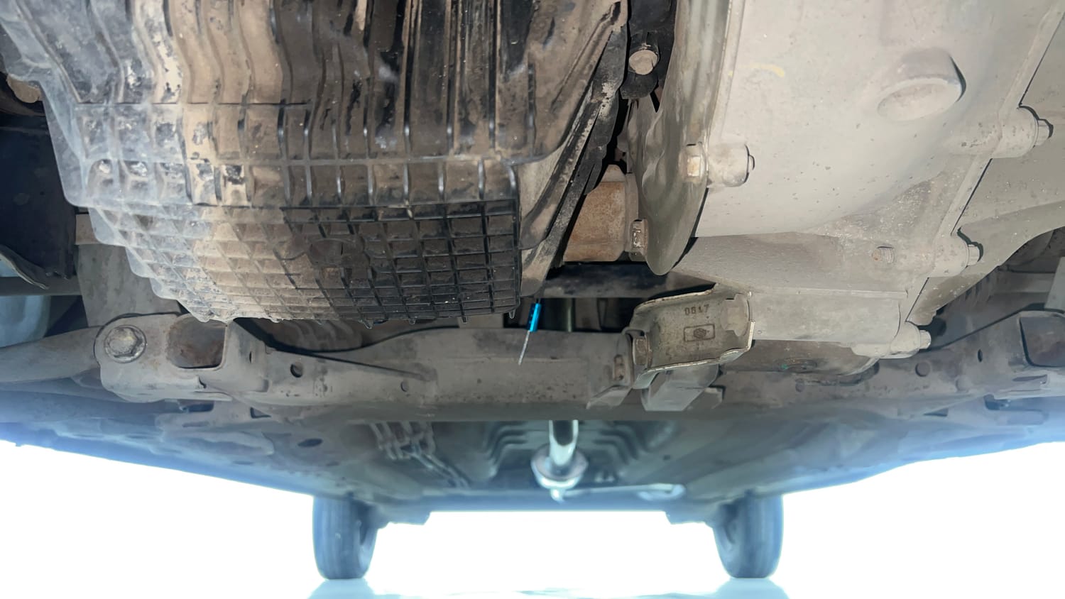 Used 2017 Datsun Redi-GO S Petrol Manual extra FRONT LEFT UNDERBODY VIEW