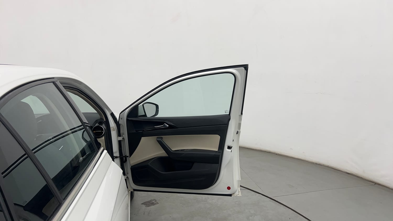 Used 2022 Skoda Slavia Style 1.0L TSI MT Petrol Manual interior RIGHT FRONT DOOR OPEN VIEW