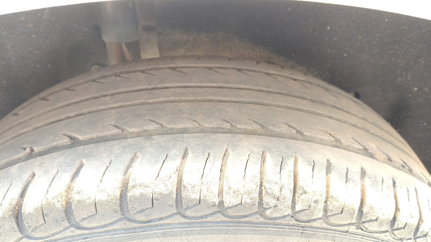 Used 2019 Ford EcoSport Titanium + 1.5L Ti-VCT AT Petrol Automatic tyres RIGHT REAR TYRE TREAD VIEW