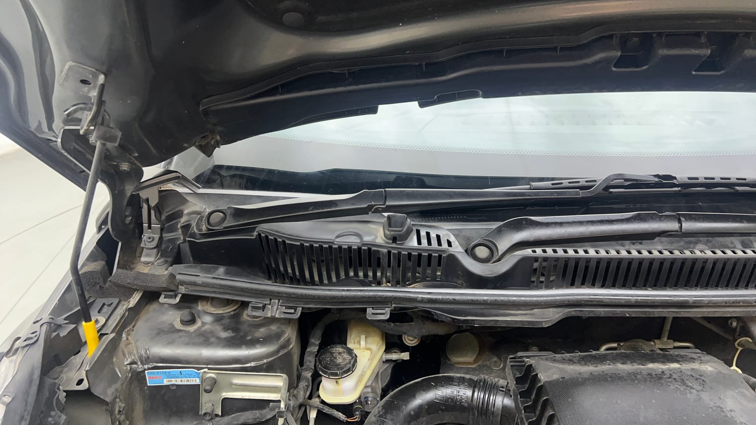 Used 2024 Tata Nexon XMA (S) Petrol Automatic engine ENGINE RIGHT SIDE HINGE & APRON VIEW