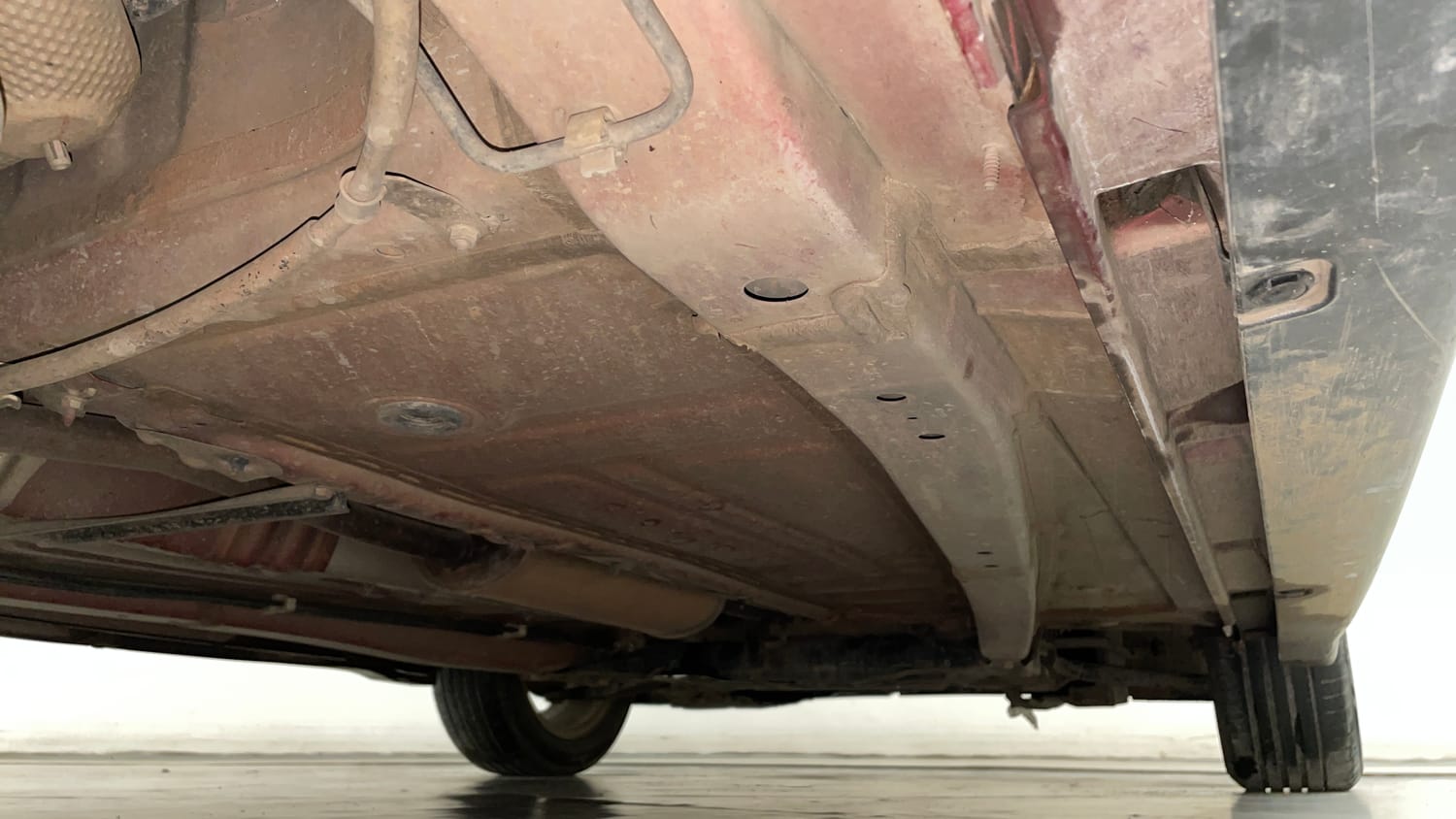 Used 2019 Maruti Suzuki Baleno Zeta Petrol Manual extra REAR RIGHT UNDERBODY VIEW