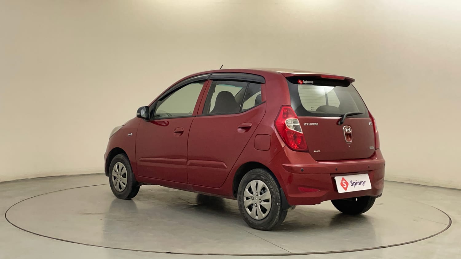 Used 2012 Hyundai i10 Sportz 1.2 AT Kappa2 Petrol Automatic exterior LEFT REAR CORNER VIEW