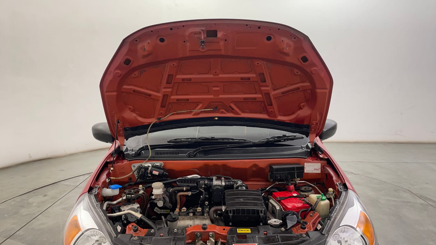 Used 2019 Maruti Suzuki Alto 800 VXi Petrol Manual engine ENGINE & BONNET OPEN FRONT VIEW