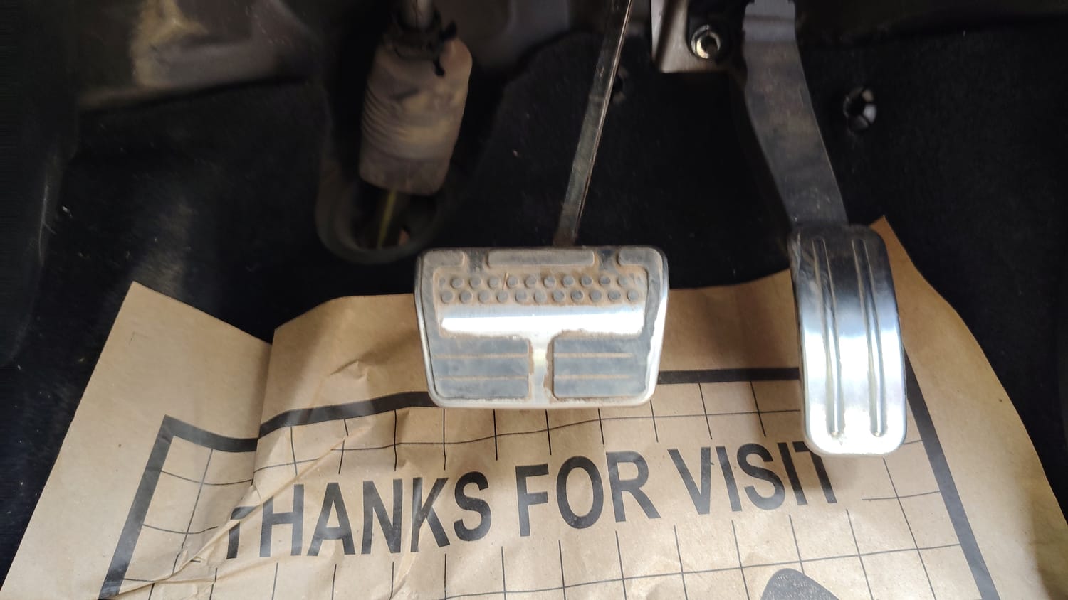 Used 2019 Ford EcoSport Titanium + 1.5L Ti-VCT AT Petrol Automatic interior PEDALS VIEW