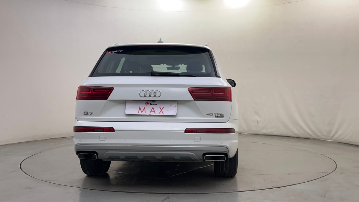 Used 2018 Audi Q7 45 TFSI Premium Plus Petrol Automatic exterior BACK VIEW