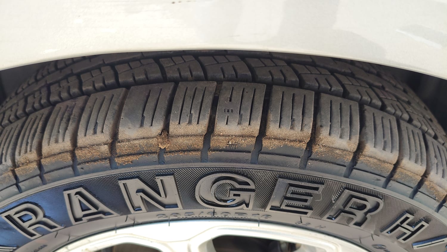 Used 2019 Ford EcoSport Titanium + 1.5L Ti-VCT AT Petrol Automatic tyres RIGHT FRONT TYRE TREAD VIEW