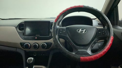 Used 2014 Hyundai Grand i10 Asta 1.2 Kappa VTVT Petrol Manual interior STEERING VIEW