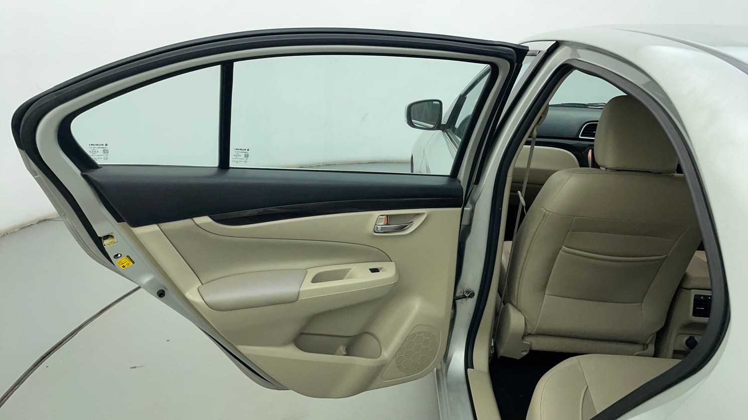 Used 2017 Maruti Suzuki Ciaz Alpha 1.4 AT Petrol Automatic interior LEFT REAR DOOR OPEN VIEW