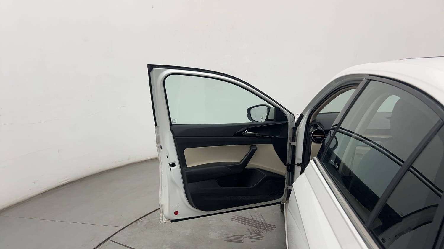 Used 2022 Skoda Slavia Style 1.0L TSI MT Petrol Manual interior LEFT FRONT DOOR OPEN VIEW