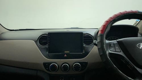 Used 2014 Hyundai Grand i10 Asta 1.2 Kappa VTVT Petrol Manual interior MUSIC SYSTEM & AC CONTROL VIEW