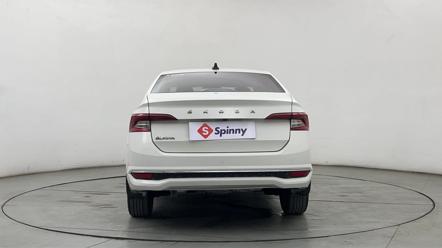Used 2022 Skoda Slavia Style 1.0L TSI MT Petrol Manual exterior BACK VIEW