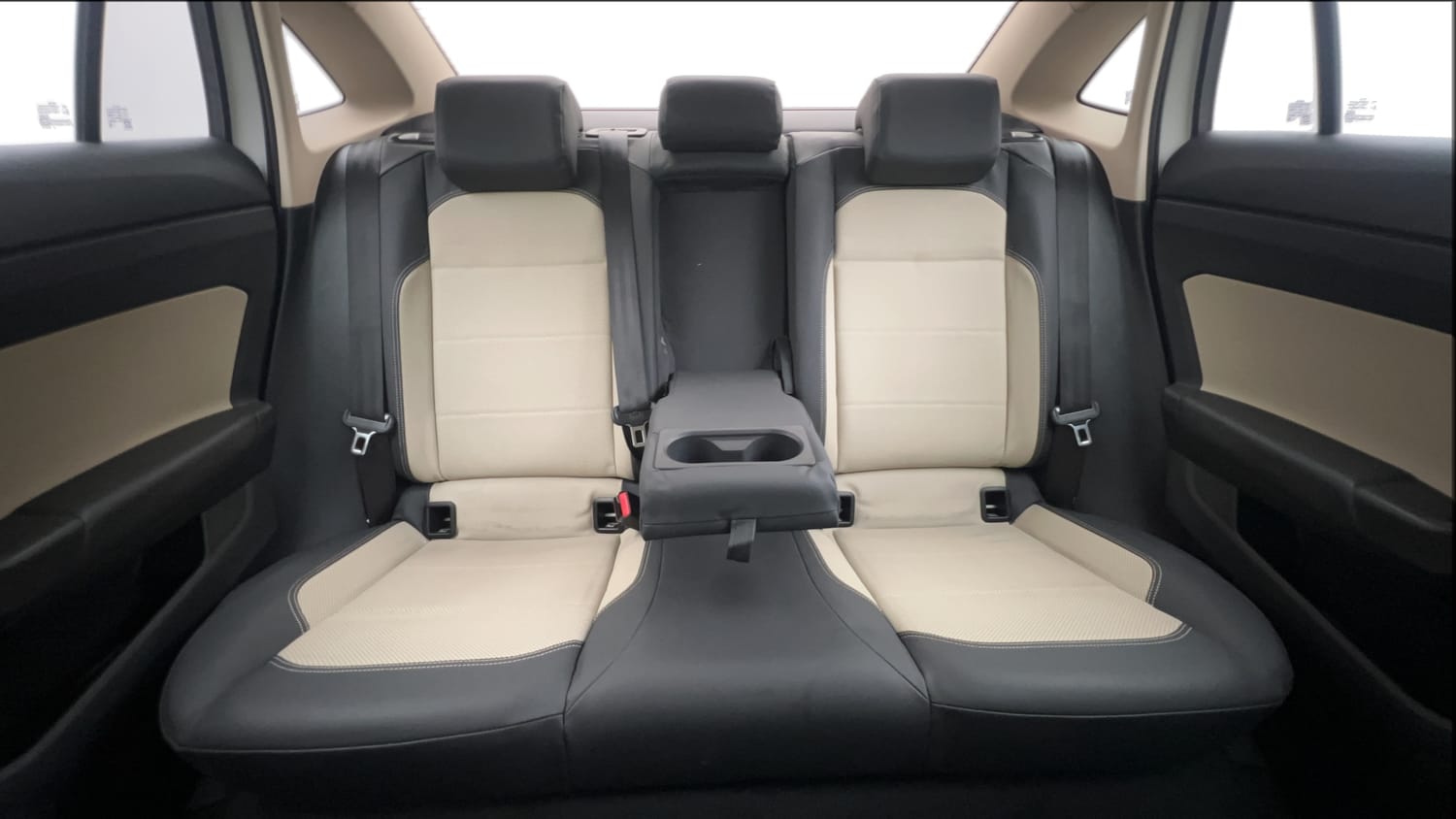 Used 2022 Skoda Slavia Style 1.0L TSI MT Petrol Manual interior REAR SEAT CONDITION VIEW