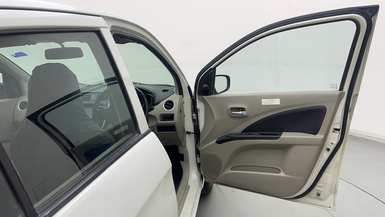 Used 2015 Maruti Suzuki Celerio VXi AMT Petrol Automatic interior RIGHT FRONT DOOR OPEN VIEW
