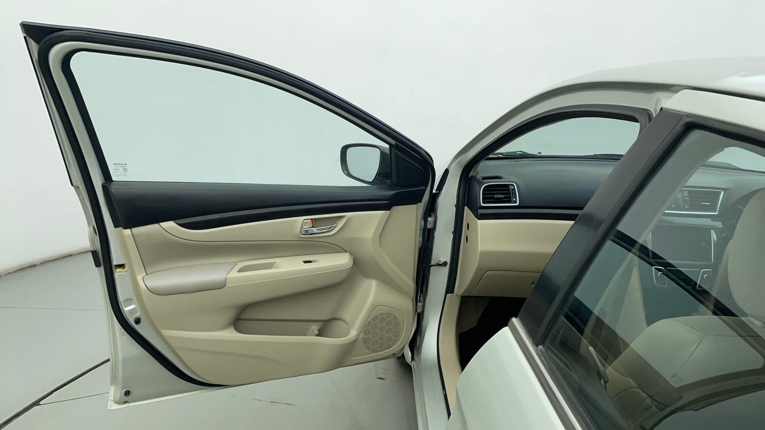 Used 2017 Maruti Suzuki Ciaz Alpha 1.4 AT Petrol Automatic interior LEFT FRONT DOOR OPEN VIEW