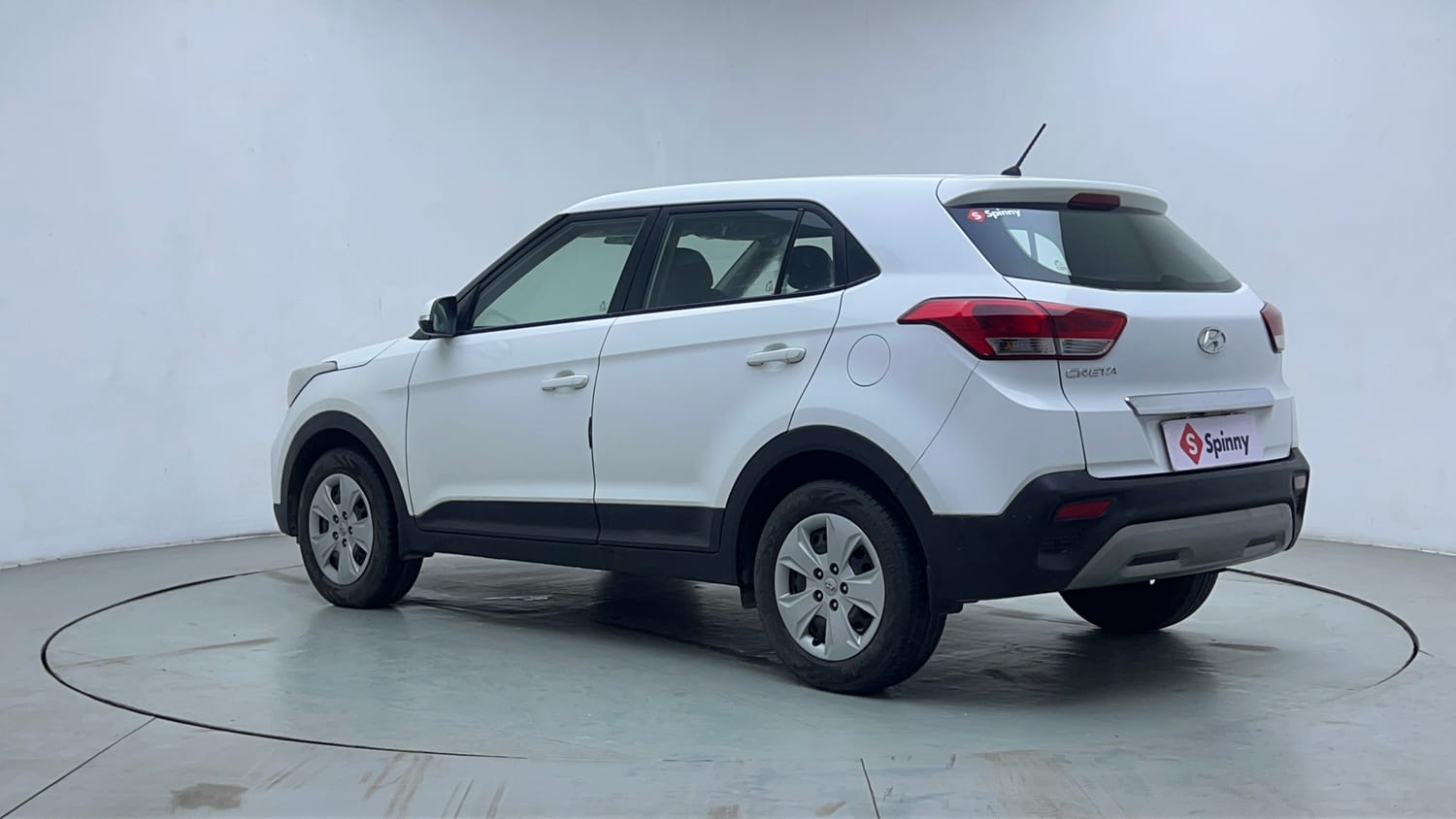 Used 2019 Hyundai Creta EX 1.6 Petrol Petrol Manual exterior LEFT REAR CORNER VIEW