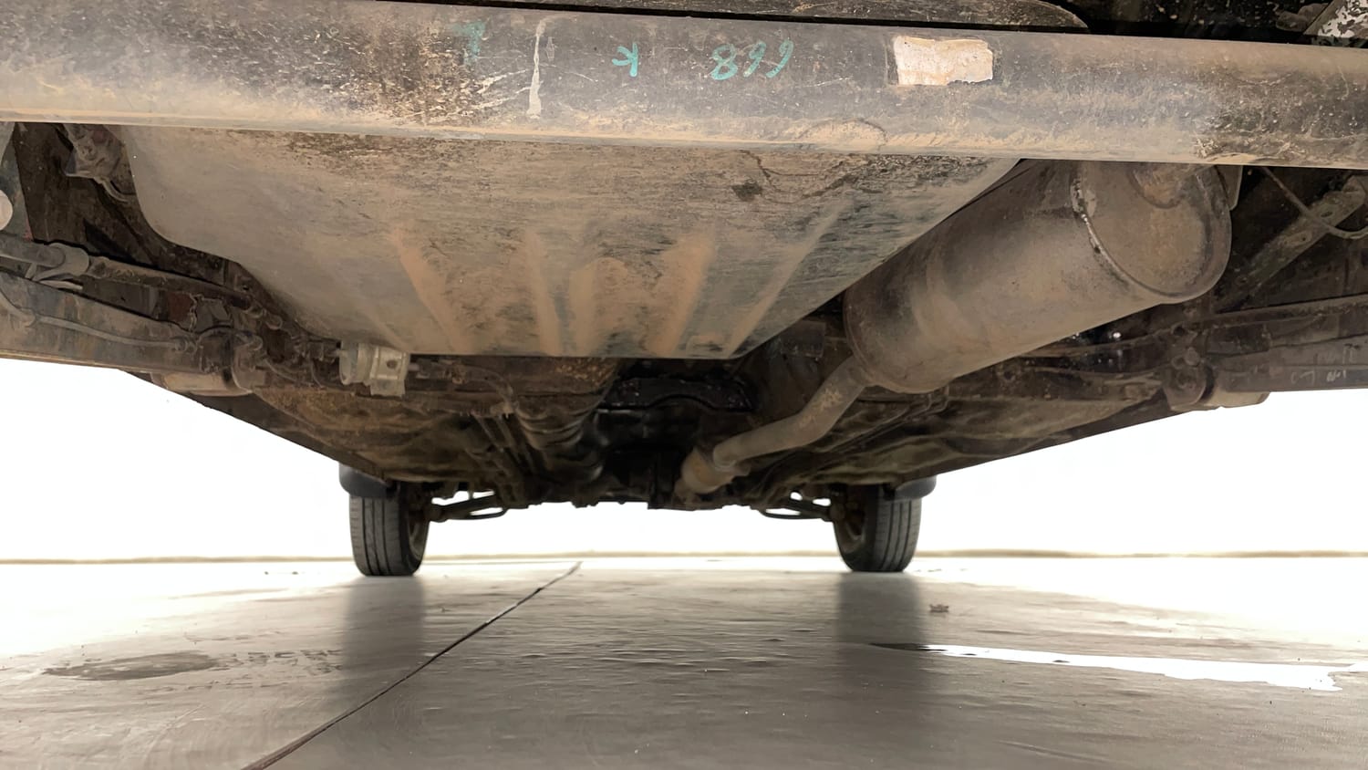 Used 2019 Maruti Suzuki Alto 800 VXi Petrol Manual extra REAR UNDERBODY VIEW (TAKEN FROM REAR)
